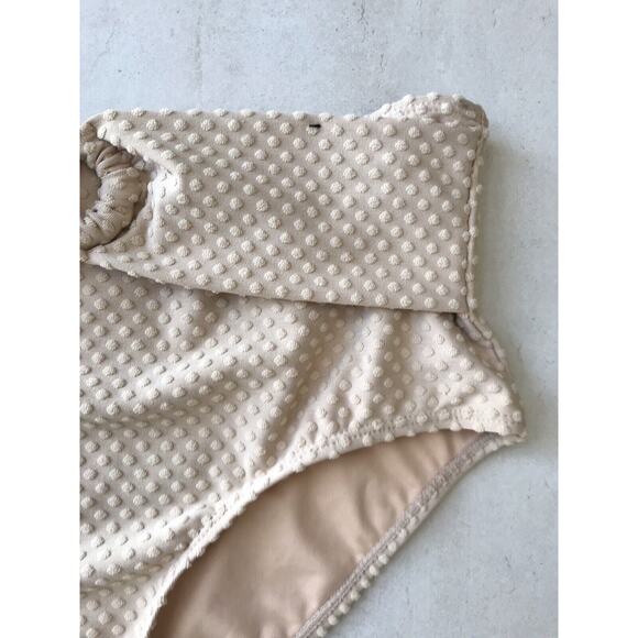 Cotton On Textured High Waist Bikini Bottom Swimwear - Picture 4 of 8